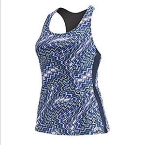 women's dolfin aquashape racerback tankini top